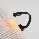 Luz LED de Lectura con Pinza Color Negro Recargable - BTBM&V