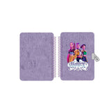 Mi Libro Diario Secreto con Candado A5 K-Pop Demon Hunters Huntrix Stationery - Safta