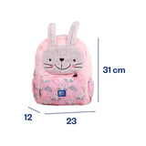 Mini Mochila Infantil Oxf Animals Kids Conejo Peluche - Oxford