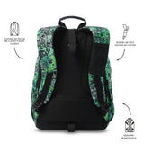 Mochila Escolar Grande Acuareles Adventure Adaptable a Carro - Totto