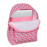 Mochila Escolar Grande Dos Compartimentos Hello Kitty Mochila Para Portátil 14.1" Talla L - Safta
