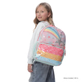 Mochila Escolar Mediana Rainbow Star Talla M - Totto