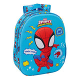 Mochila infantil Spidey 3D Safta para guardería preescolar excursiones y actividades infantiles en Badajoz
