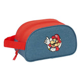Neceser aseo viaje Super Mario Bros con asa adaptable a carro Safta disponible en papeleria en Badajoz