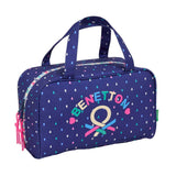 Neceser Benetton Drop con asas de mano Safta disponible en papeleria en Badajoz