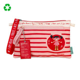 Neceser compacto con cremallera y asa Yo Soy Pepita Viajera disponible en papeleria en Badajoz