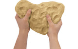 Pasta Para Modelar Air Dry 500 Gramos Ocre - Pasta Ocre Para Moldear Con Ingrecientes Naturales - Pasta Para Moldear Ocre - Jovi