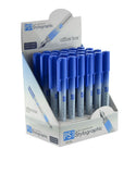 Pluma Estilográfica Desechable Azul - Office Box