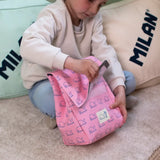 Portameriendas Colección 460 since 1918 Portadesayunos Isotérmico Lunch Bag Con Fiambreras Rosa - Milan