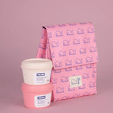 Portameriendas coleccion 460 since 1918 rosa con fiambreras Milan disponible en papeleria en Badajoz