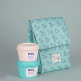 Portameriendas Colección 460 since 1918 Portadesayunos Isotérmico Lunch Bag Con Fiambreras Verde - Milan