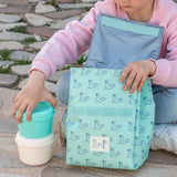 Portameriendas Colección 460 since 1918 Portadesayunos Isotérmico Lunch Bag Con Fiambreras Verde - Milan