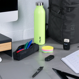 Portatodo De Un Compartimento Rectangular Shadow Mini Negro - Milan