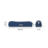 Portatodo De Un Compartimento Rectangular Shadow Mini Serie 1918 Azul Marino - Milan
