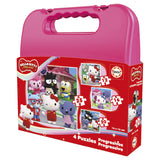 Puzzle Progresivo Hello Kitty Superstyle Educa con maleta disponible en papeleria en Badajoz