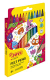 Rotuladores escolares Jovi 12 colores disponibles en papeleria en Badajoz