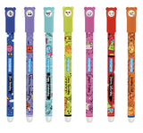 Set 7 Bolígrafos Borrables 0,7 Mm Week Collection Spinny Pen Erasable - Mitama