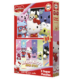 Super Puzzle De Madera Doble Hello Kitty Superstyle 25 piezas - Educa