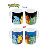 Taza ceramica Pokemon Changing Color 325 ml en caja regalo disponible en papeleria en Badajoz