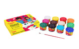 Témpera 12 Colores Surtidos Más Pincel - Jovi
