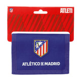 Cartera billetera Atletico de Madrid Safta velcro cremallera disponible en papeleria en Badajoz Be To Be