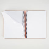 Libreta Cuaderno A5 80H Liso 90gr Since 1918 Rosa - Milan