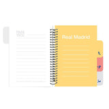 Libreta Block de Notas A5 Real Madrid Stationey - Safta