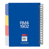 Libreta Block de Notas A5 Real Madrid Stationey - Safta