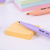 3 Blocs de Notas Adhesivas Rectangulares Edición Tres Colores Pastel Removibles 38x50 mm 100 Notas - Milan