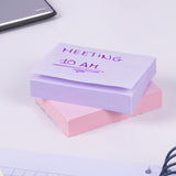 3 Blocs de Notas Adhesivas Rectangulares Edición Tres Colores Pastel Removibles 38x50 mm 100 Notas - Milan