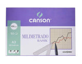Bloc papel milimetrado A4 100 g Gvarro Canson disponible en papeleria en Badajoz Be To Be