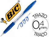 Bolígrafo Bic Atlantis Retractil 1 mm Azul - Bic