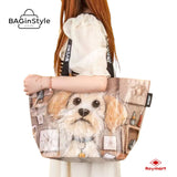 bolsa reutilizable grande polipropileno todo flores roymart papeleria badajoz