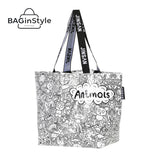 Tote Bag Bolsa de Polipropileno Grande Animales - Roymart