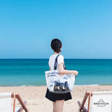 Tote Bag Bolsa de Polipropileno Grande Cat and Ball of Wool - Roymart