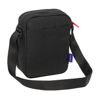 Bolso Bandolera F.C. Barcelona Equipación Negra Escudo - Safta