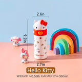 Botella de Agua Infantil Termo de Acero Inoxidable Hangyodon 350 ml - Sanrio
