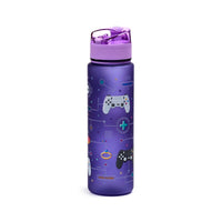 Botella de Agua con Tapa y Seguro de Apertura Game Over Gamers - Puckator