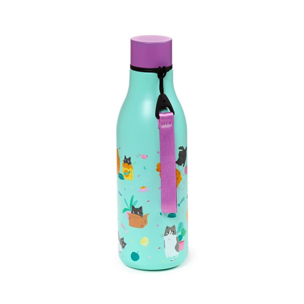 Botella térmica Gatos Beans & Co 500 ml en papelería Badajoz – disponible en Be To Be Menacho y Valdepasillas