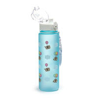 Botella de Agua con Tapa y Seguro de Apertura Pusheen el Gato - Puckator