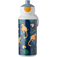 Botella de Agua Infantil Botella de Bebida pop-up 400 ml Jungla - Little Dutch