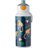Botella de Agua Infantil Botella de Bebida pop-up 400 ml Jungla - Little Dutch