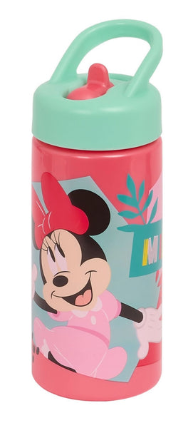 botellas con pajita de minnie en papeleria copisteria be to be menacho