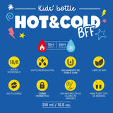 Botella Térmica Infantil Monstruo Monster Hot&Cold BFF 300 ml - Legami