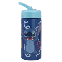 Botella De Agua Infantil Con Pajita Stitch Fruit - Stor