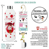 Botella Térmica de Acero Inoxidable 500 ml Pepikusana - Pepita Viajera