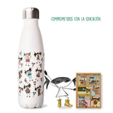 Botella Térmica de Acero Inoxidable 500 ml Pepitas del Mundo - Pepita Viajera