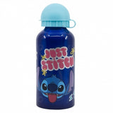 Botella De Agua Infantil De Aluminio Stitch 400 ml