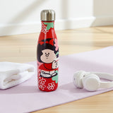 Botella Térmica de Acero Inoxidable 500 ml Mafalda Flores Hoy Quiero Vivir - FunkyG