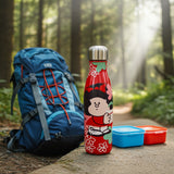 Botella Térmica de Acero Inoxidable 500 ml Mafalda Flores Hoy Quiero Vivir - FunkyG